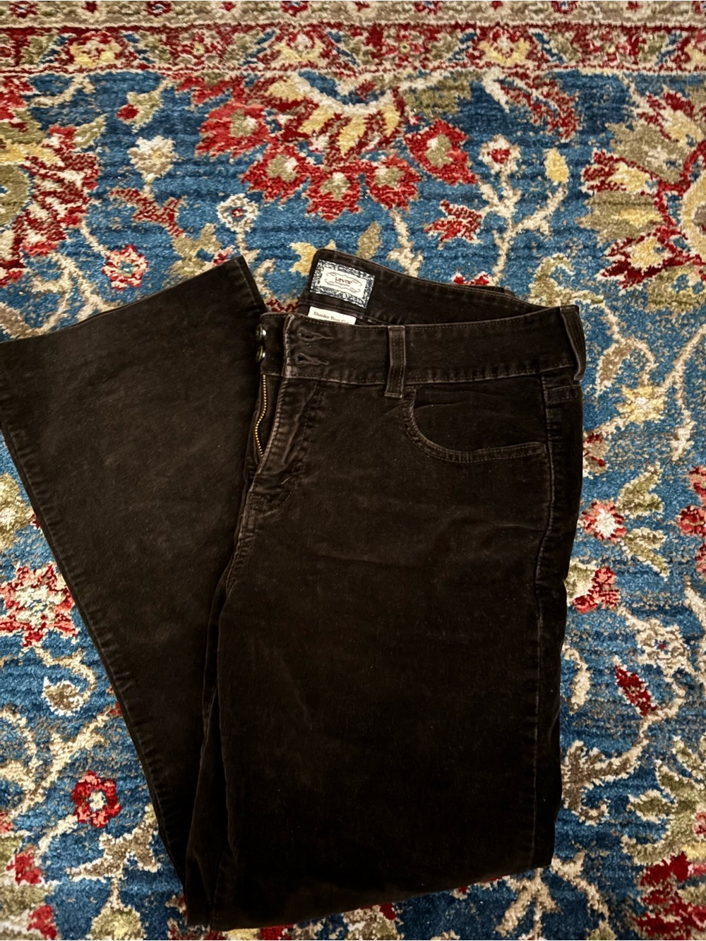 Vintage Levi’s brown corduroy bootcut pants